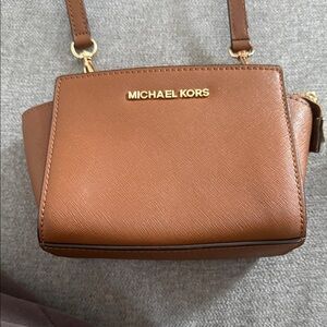 Michael Kors Tan Crossbody Bag